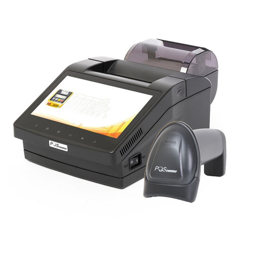 Смарт терминал, комплект "POScenter-A7L-Ф 1С CТАРТ 2D"